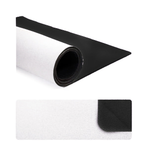 Neoprene 3 mm (foglio cm 45x65) Bianco e Nero