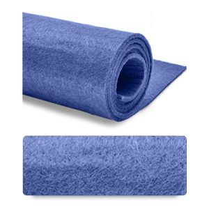 Feltro (Foglio 50x100 cm) 3 mm - Blu navy