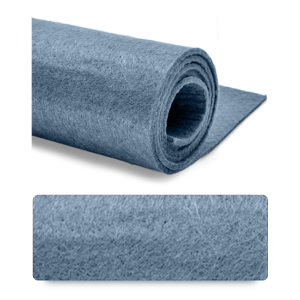 Feltro (Foglio 50x100 cm) 3 mm - Blu Tirolo