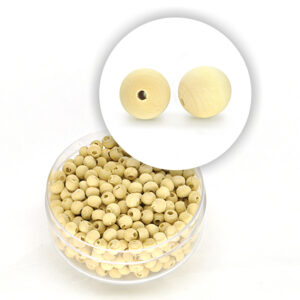 Perla sferica in legno (5,8 g) - 3 mm ø