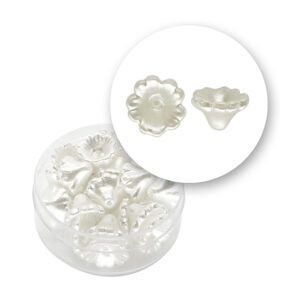 Perla campanella (7,6 grammi) 10x7 mm - Bianco perlato