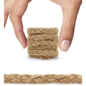 Treccia canapa naturale mm.10 (5 metri) - corda