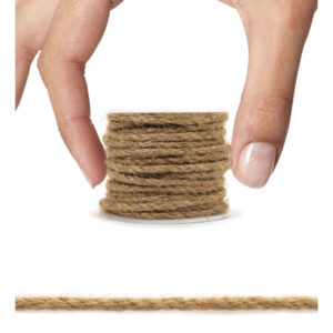 Cordino canapa naturale mm.4 (10 metri) - corda