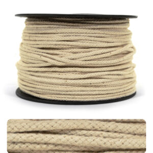 Cordino cotone naturale mm.3 (5 metri) - avorio