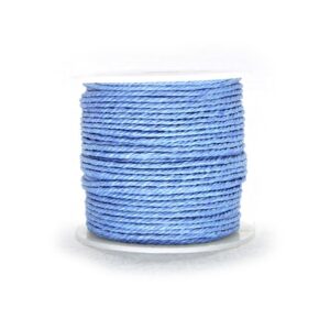 Cordino in juta (5 metri) 1 mm - Azzurro