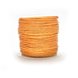 Cordino in juta (5 metri) 1 mm - Arancio