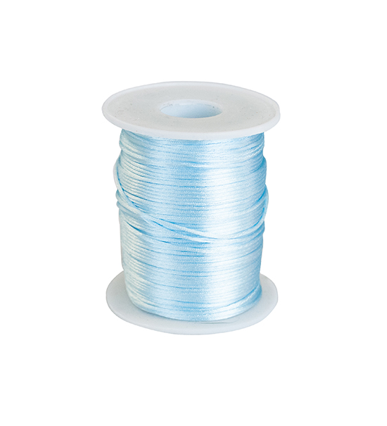 Cordino "simil seta" lucido (10 mt) 1,5 mm - CELESTINO