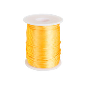 Cordino "simil seta" lucido (10 mt) 1,5 mm - GIALLO OCA