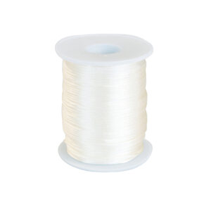 Cordino "simil seta" lucido (10 mt) 1,5 mm - AVORIO