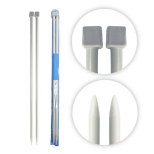 Ferri da maglia in alluminio (2 pezzi) - Ø 5,5 mm