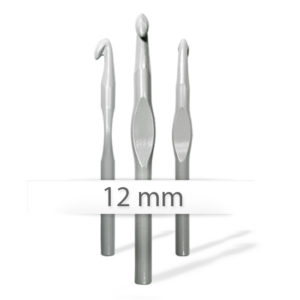 Ferro ad uncinetto in alluminio (1 pezzo) - 12 mm