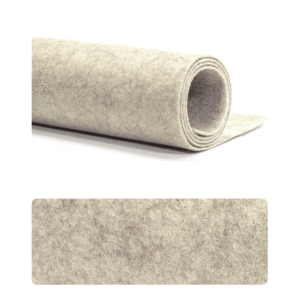 Feltro (Foglio 50x100 cm) 3 mm - Avorio melange