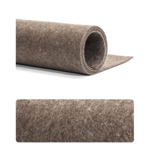 Feltro (Foglio 50x100 cm) 3 mm - Marrone melange