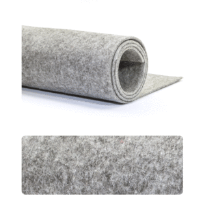 Feltro (Foglio 50x100 cm) 3 mm - Grigio chiaro melange