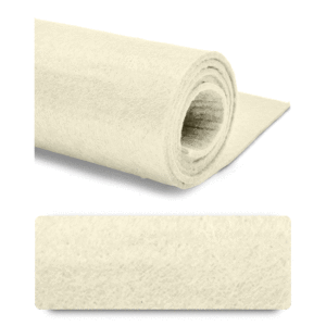 Feltro (Foglio 50x100 cm) 3 mm - Avorio
