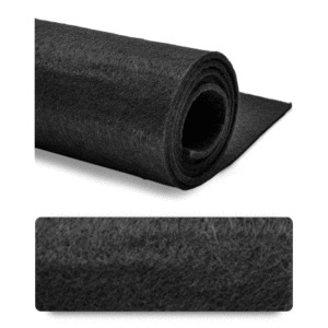Feltro (Foglio 50x100 cm) 3 mm -  Nero
