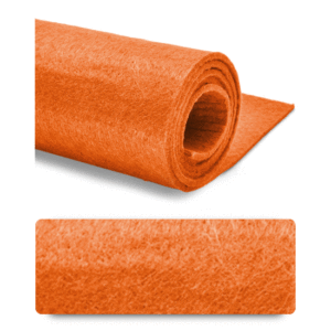 Feltro (Foglio 50x100 cm) 3 mm - Arancio