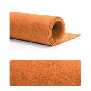 Feltro (Foglio 50x100 cm) 3 mm - Carota melange