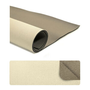 Neoprene 3 mm (foglio cm 45x65) Avorio e Noce