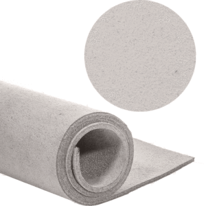 (1 foglio) Similpelle scamosciata 35x29 cm - Grigio