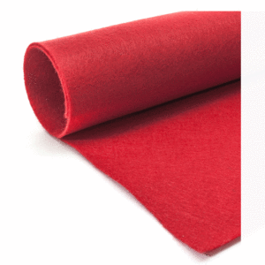 Pannolenci (Foglio cm. 50x50) spessore mm. 1 - col. ROSSO