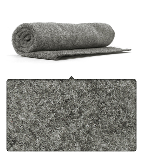 Feltro Nevada (Foglio cm. 50x70) spessore mm. 2 - Grigio chiaro