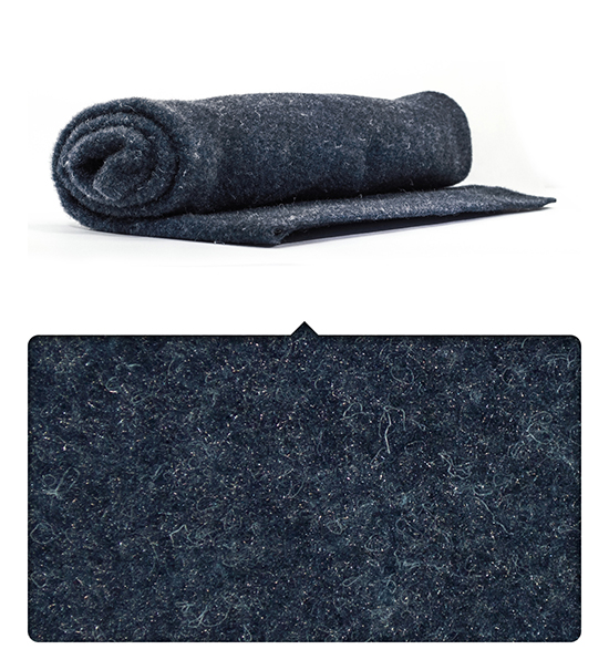 Feltro Nevada (Foglio cm. 50x70) spessore 2mm - Blu notte