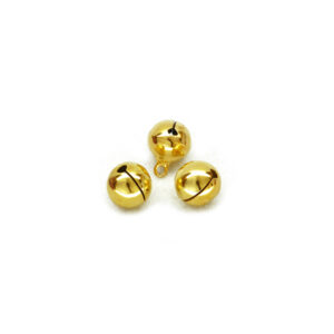 Campanellini natalizi (10 pz), ø 10 mm - Oro