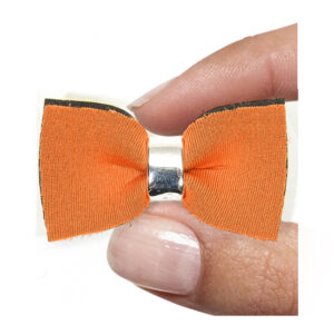 (1 pezzo) Sagoma in neoprene "Asola" - Arancio e giallo