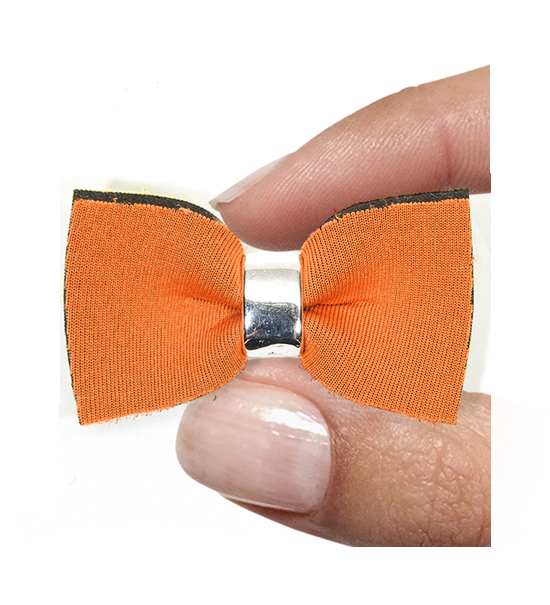 (1 pezzo) Sagoma in neoprene "Asola" - Arancio e giallo