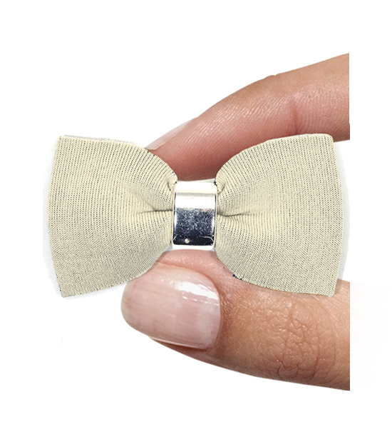 (1 pezzo) Sagoma in neoprene "Asola" - Avorio e marrone