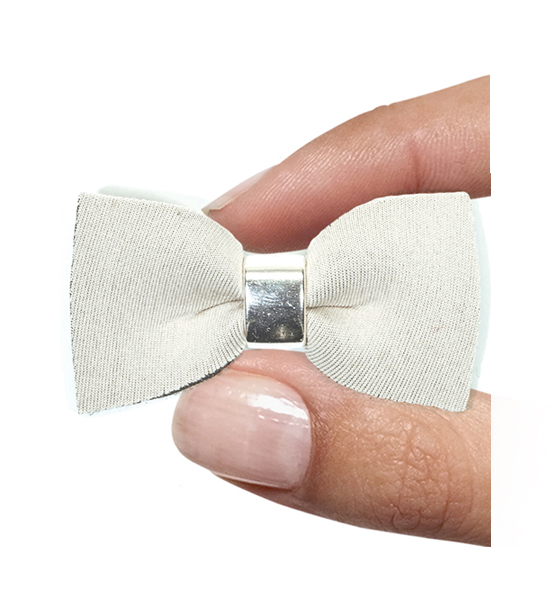 (1 pezzo) Sagoma in neoprene "Asola" - Avorio e noce