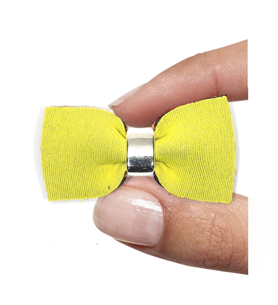 (1 pezzo) Sagoma in neoprene "Asola" - Giallo e arancio