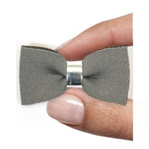 (1 pezzo) Sagoma in neoprene "Asola" - Grigio e arancio