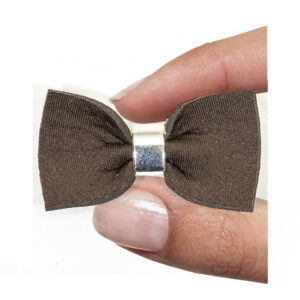 (1 pezzo) Sagoma in neoprene "Asola" - Marrone e avorio