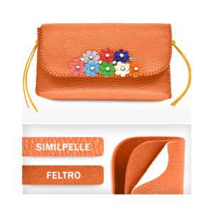 Pochette piccola (Kit fai-da-te) - Arancio