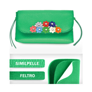 Pochette piccola (Kit fai-da-te) - Verde