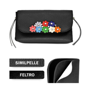 Pochette piccola (Kit fai-da-te) - Nero