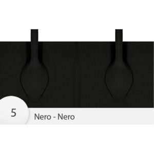 Manici Neoprene per borsa cm. 65 circa - col. Nero-Nero
