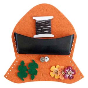 Kit Astuccio porta occhiali - Carota Melange