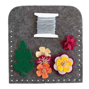 Kit Bustina porta occhiali - Grigio Melange