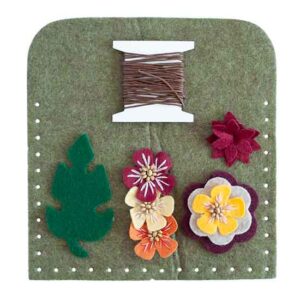 Kit Bustina porta occhiali - Verde Melange