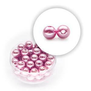 Perla pastello (9,5 g circa) 6 mm ø - Rosa violetto