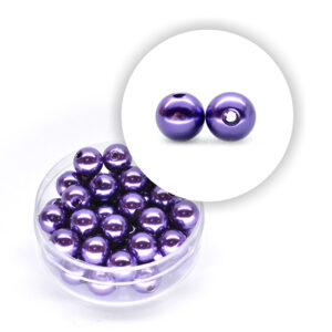 Perla pastello (9,5 g circa) 6 mm ø - Violetto