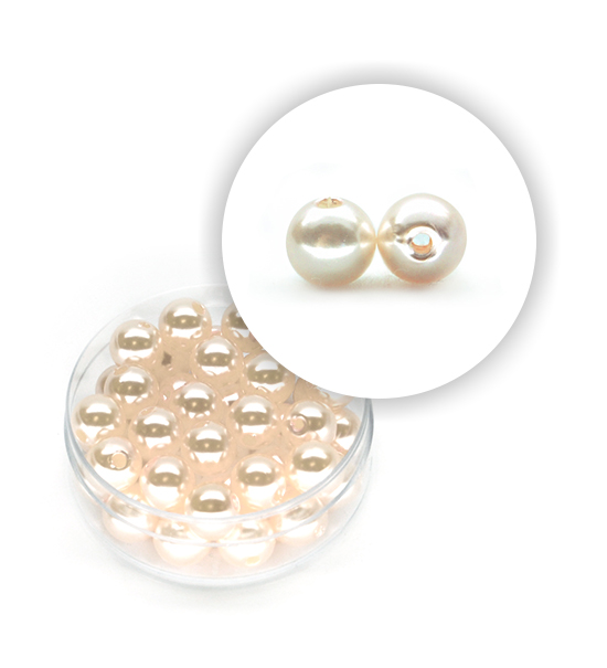 Perla pastello (9,5 g circa) 6 mm ø - Rosa pallido
