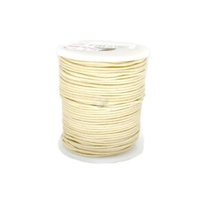 Cordino in cuoio (5 mt) 1 mm - Naturale