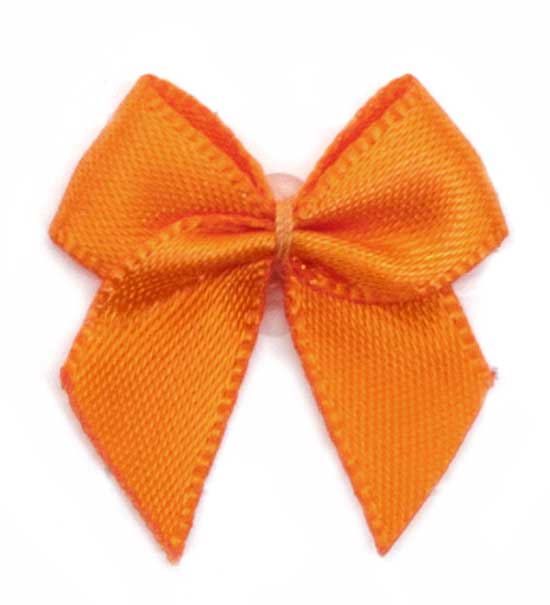 Fiocchetto raso tinta unita (Pz. 2) - Arancio
