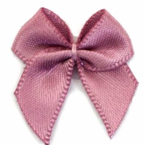 Fiocchetto raso tinta unita (Pz. 2) - Rosa antico