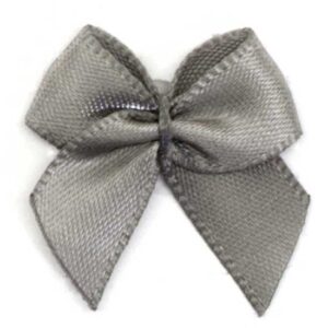 Fiocchetto raso tinta unita (Pz. 2) - Grigio