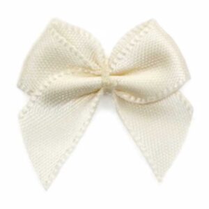 Fiocchetto raso tinta unita (Pz. 2) - Avorio